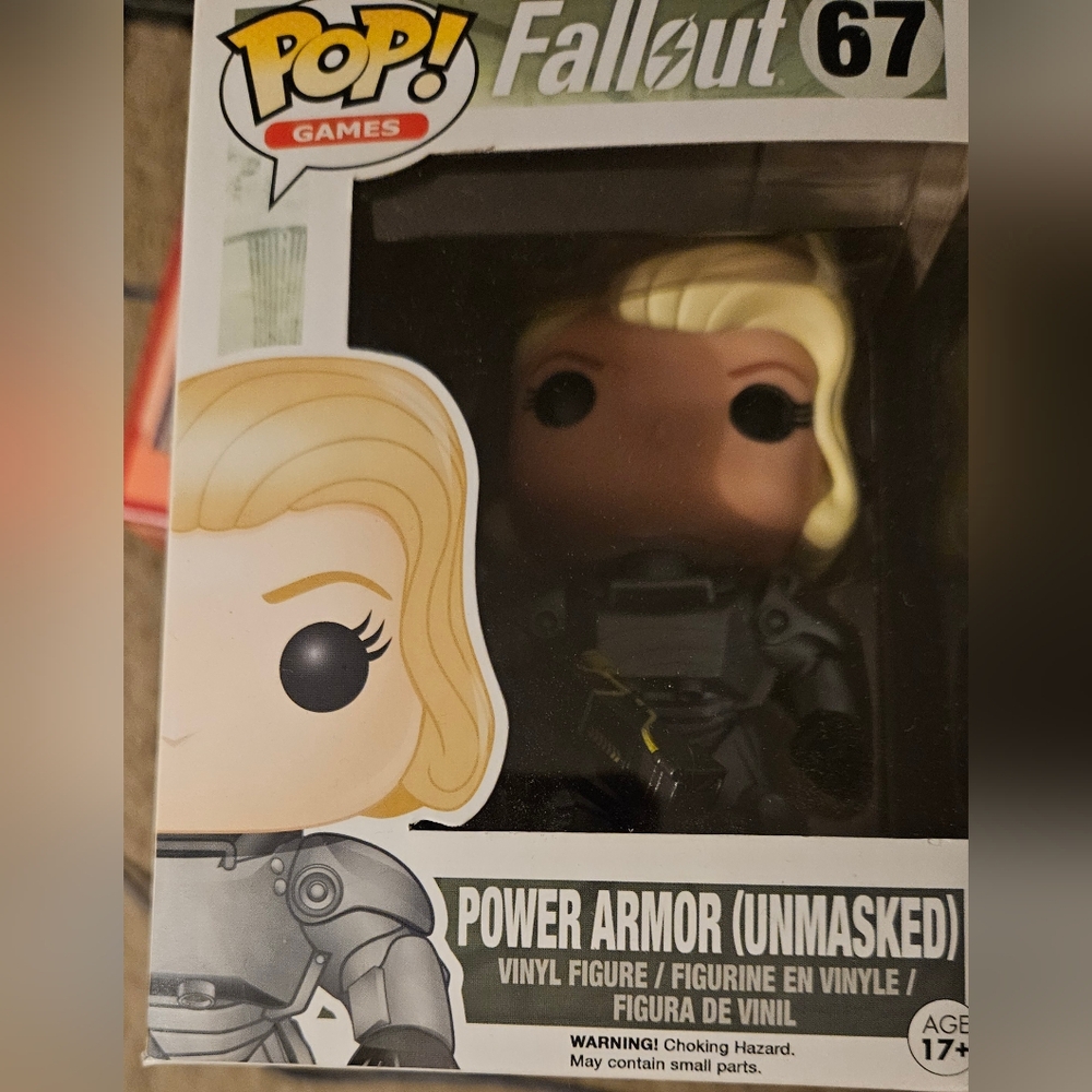 Funko Pop Power Armor (Unmasked) Vinyl Figure